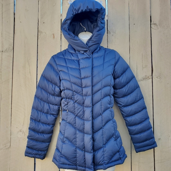 COPY - Patagonia navy blue down Coat/Jacket XS - Picture 4 of 8